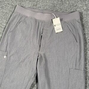 Figs Axim 2.0 Cargo Scrub Pants Mens Size Large Stretch Performance Fit Medical